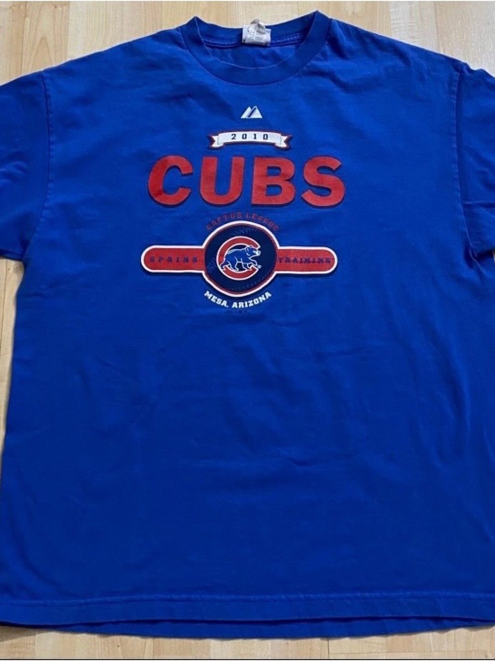 2010 Chicago Cubs Spring Training Mesa, AZ Majestic Men’s XL T-Shirt